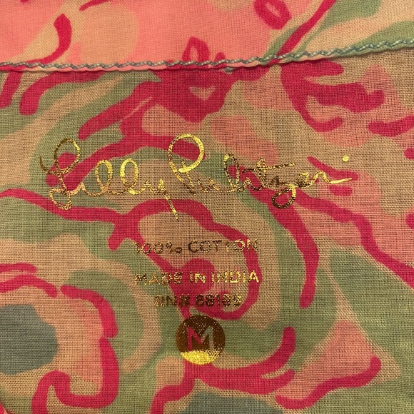 Lilly Pulitzer Amelia Island top pink blue - Picture 8 of 10